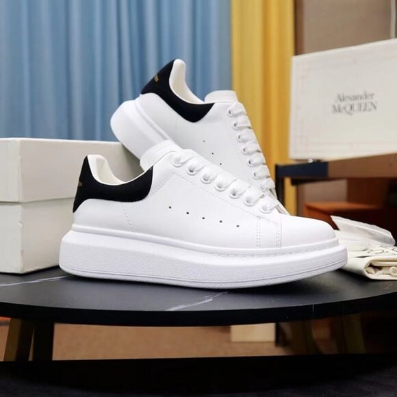McQueen Platform Sneaker White/Black